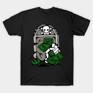 Grave skeleton T-Shirt